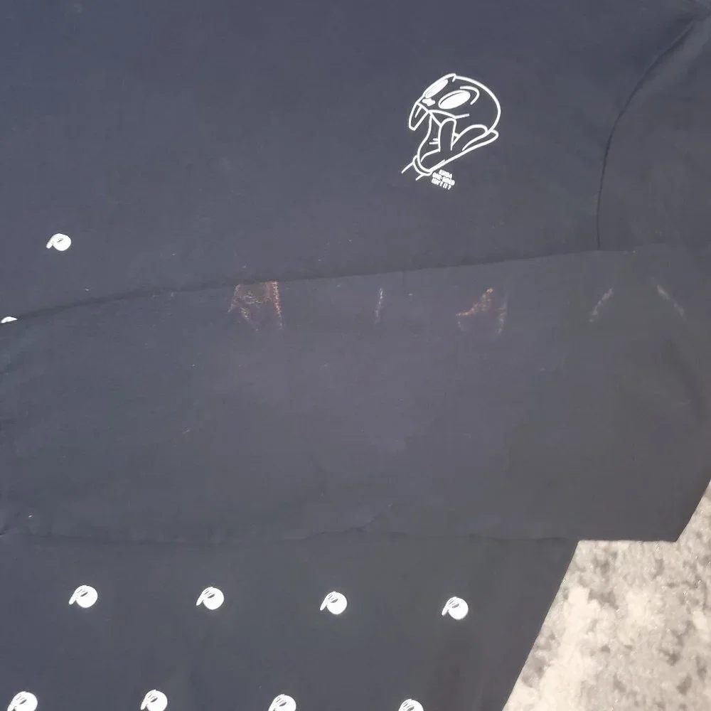 Nike Air Jordan Space Jam Shirt Sz Med Bugs Bunny w/Skull, 20th Anniversary